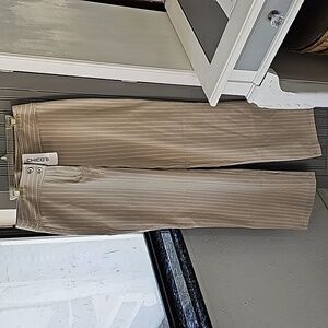 Chico's striped pants size 0.5 (6) NWT